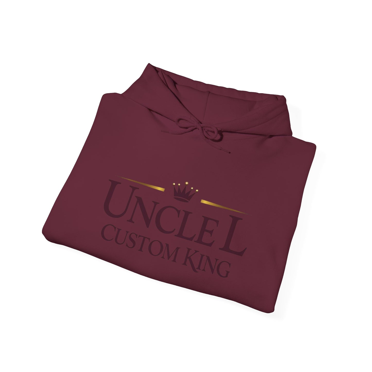 Uncle Custom King Hoodie — "We Coming For You" Graphic Pullover