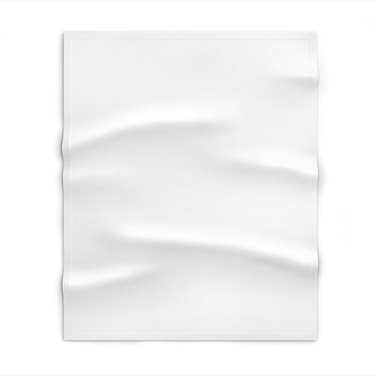 Jesus Shield Throw Blanket — Christian Faith Cozy Blanket with Cross Design