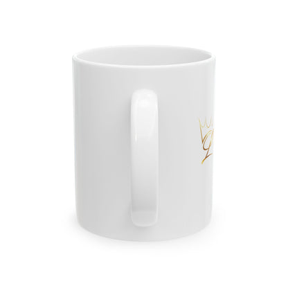 Uncle Custom King Ceramic Mug — Personalized Gift Coffee Cup (11oz/15oz)