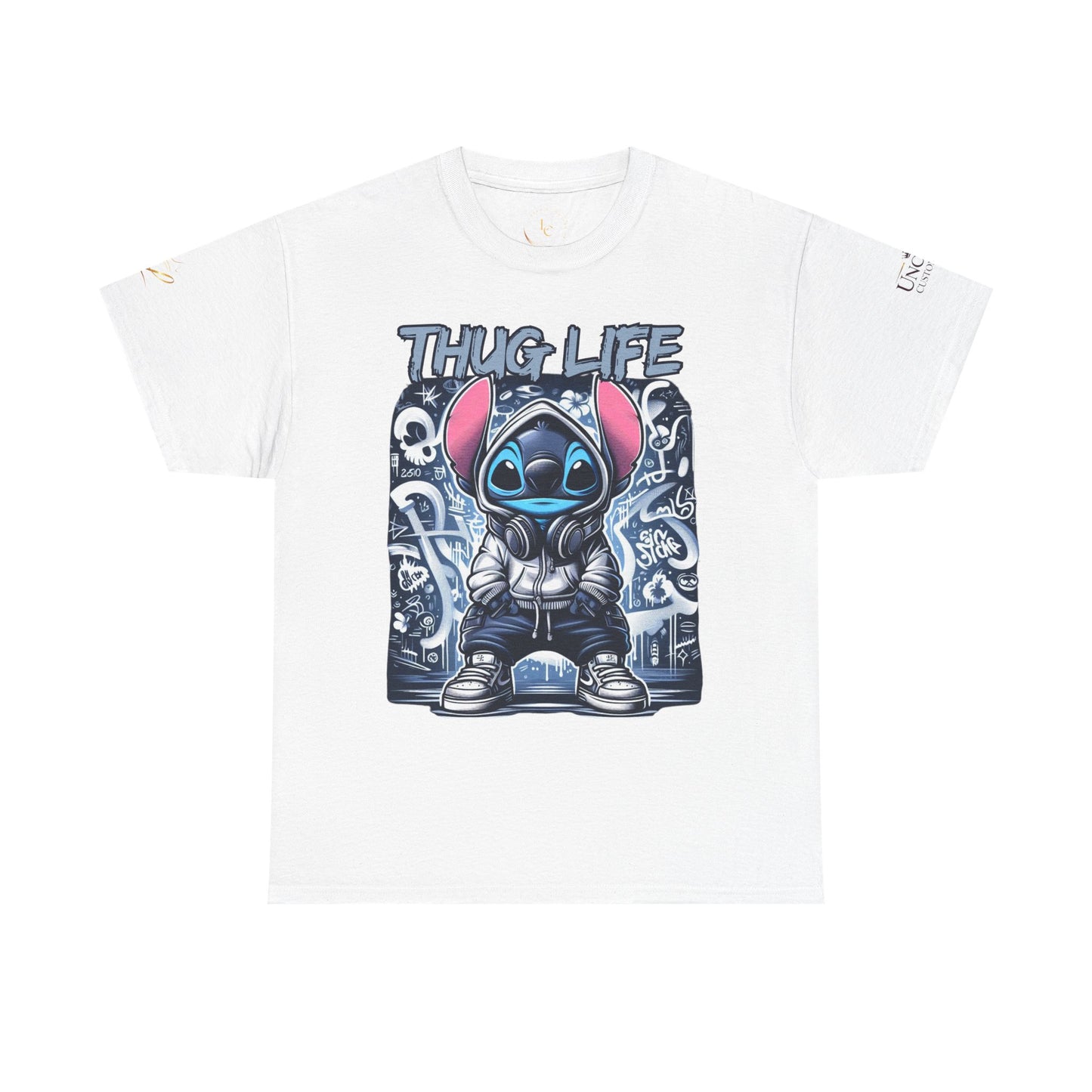 Thug  Stitch T-Shirt — Cute Streetwear Cartoon Tee