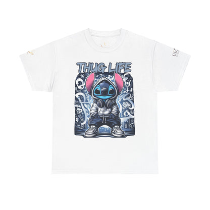 Thug  Stitch T-Shirt — Cute Streetwear Cartoon Tee