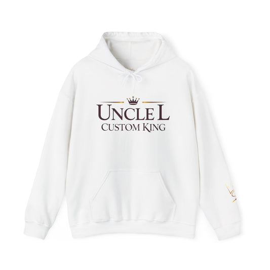 Uncle Custom King Hoodie — "We Coming For You" Graphic Pullover