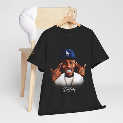 Graphic Tee — Celebrity  Smiling Portrait Photo Print T-Shirt