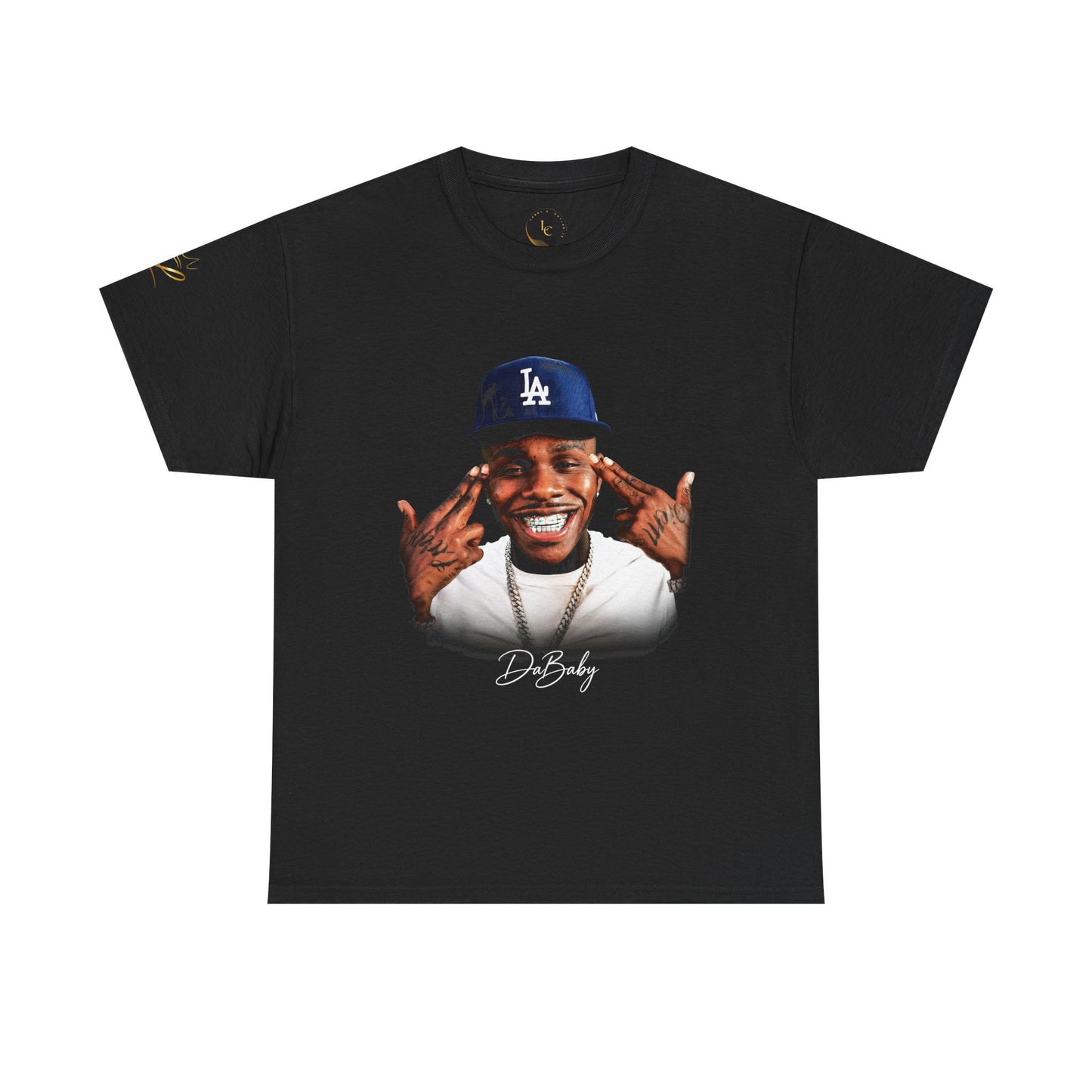 Graphic Tee — Celebrity  Smiling Portrait Photo Print T-Shirt