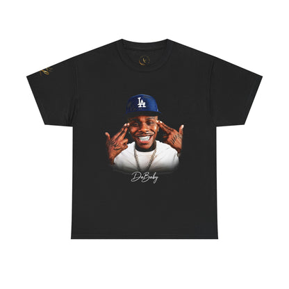 Graphic Tee — Celebrity  Smiling Portrait Photo Print T-Shirt