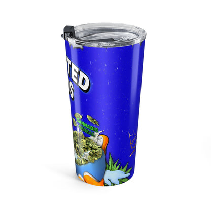 Frosted Buds 20oz Travel Tumbler — Novelty Cannabis Cereal Design