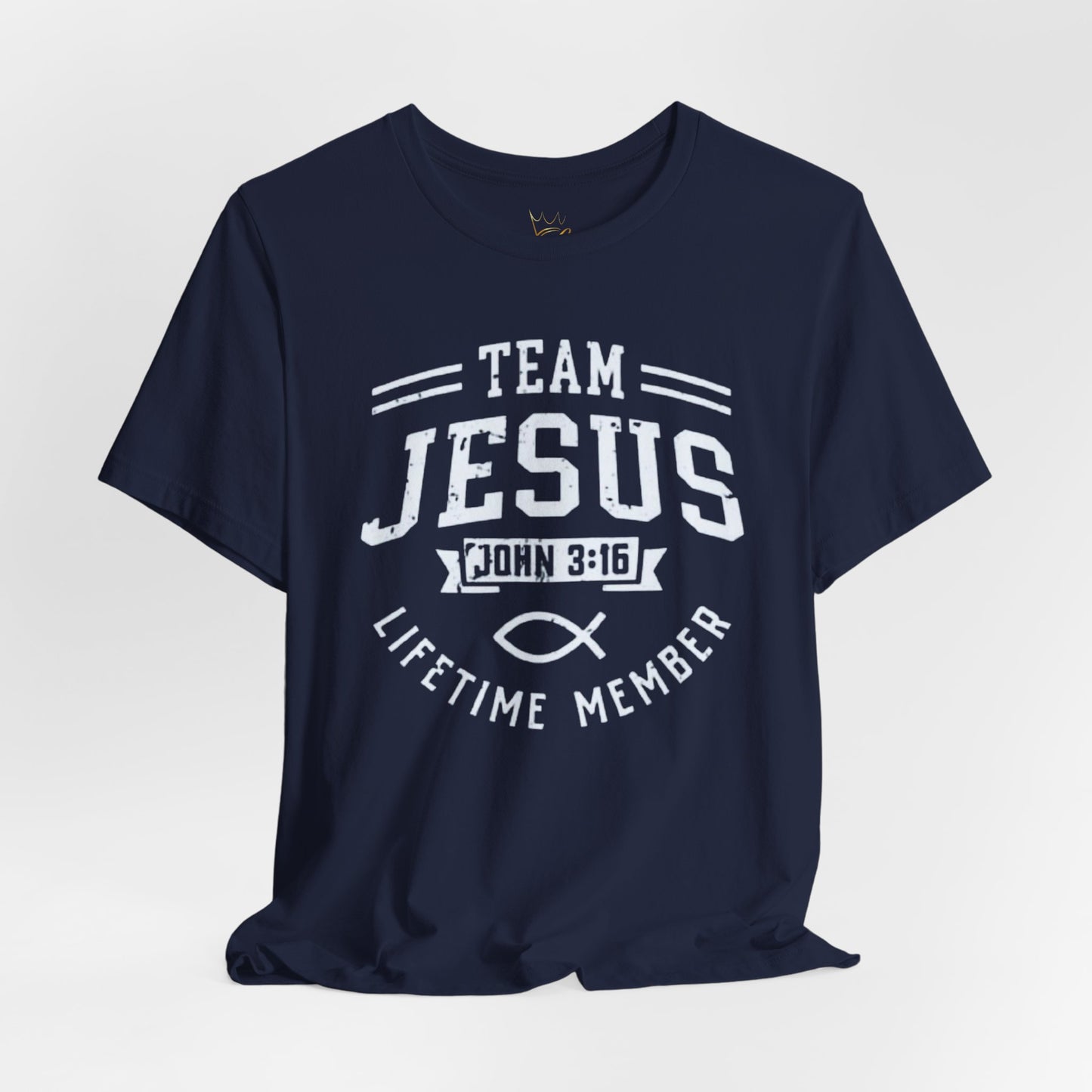 Team Jesus T‑Shirt – 'John 3:16' Lifetime Member Christian Tee