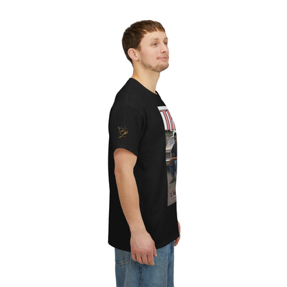 Thug Graphic Tee — Retro Crew Photo Streetwear T‑Shirt