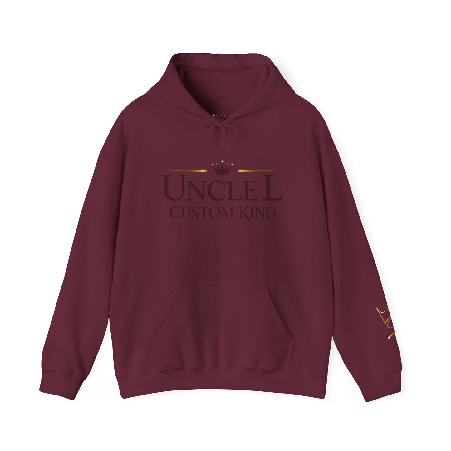 Uncle Custom King Hoodie — "We Coming For You" Graphic Pullover