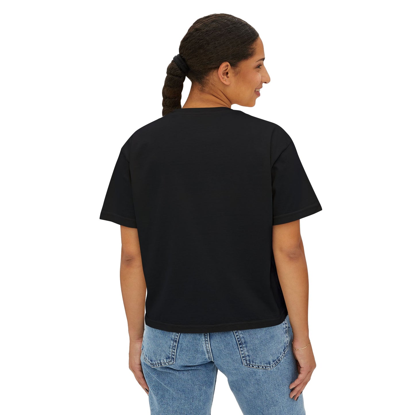 Bugs & Lola Movie Night Tee — "Best Date Ever" Women's Boxy T-Shirt