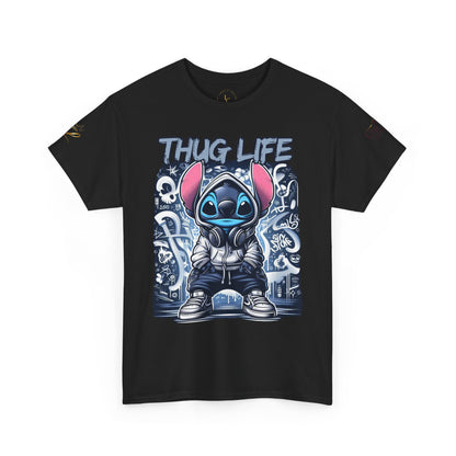 Thug  Stitch T-Shirt — Cute Streetwear Cartoon Tee