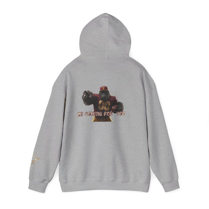 Uncle Custom King Hoodie — "We Coming For You" Graphic Pullover