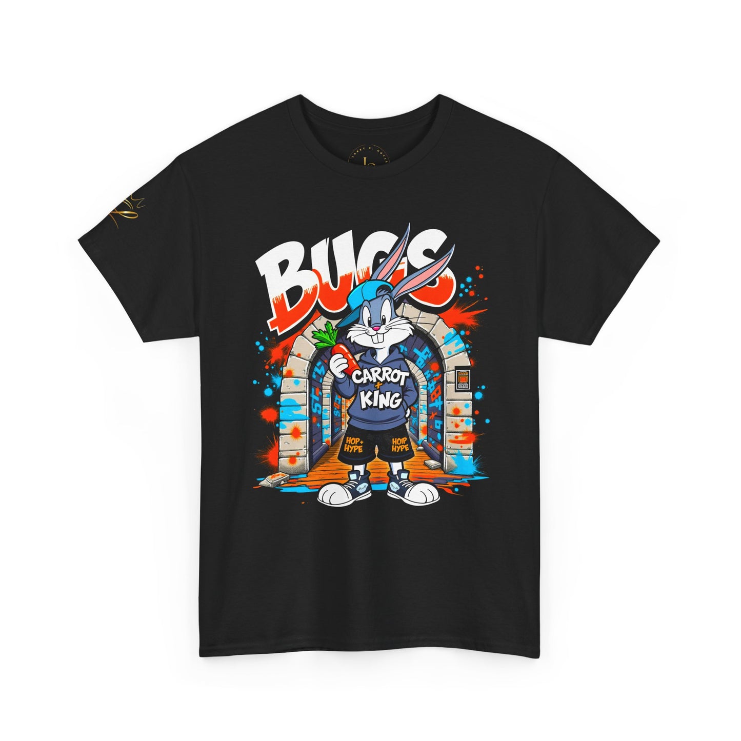 Buggs Bunny 'Carrot King' Graphic Tee — Retro Streetwear Cartoon T-Shirt