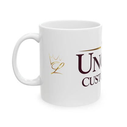 Uncle Custom King Ceramic Mug — Personalized Gift Coffee Cup (11oz/15oz)