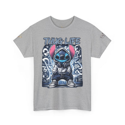 Thug  Stitch T-Shirt — Cute Streetwear Cartoon Tee