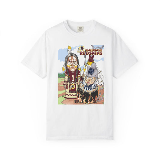 Football T-shirt - Washington Redskins Let Them Cook Design