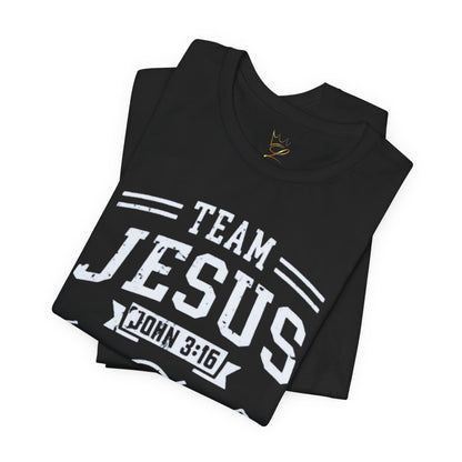 Team Jesus T‑Shirt – 'John 3:16' Lifetime Member Christian Tee