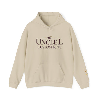 Uncle Custom King Hoodie — "We Coming For You" Graphic Pullover