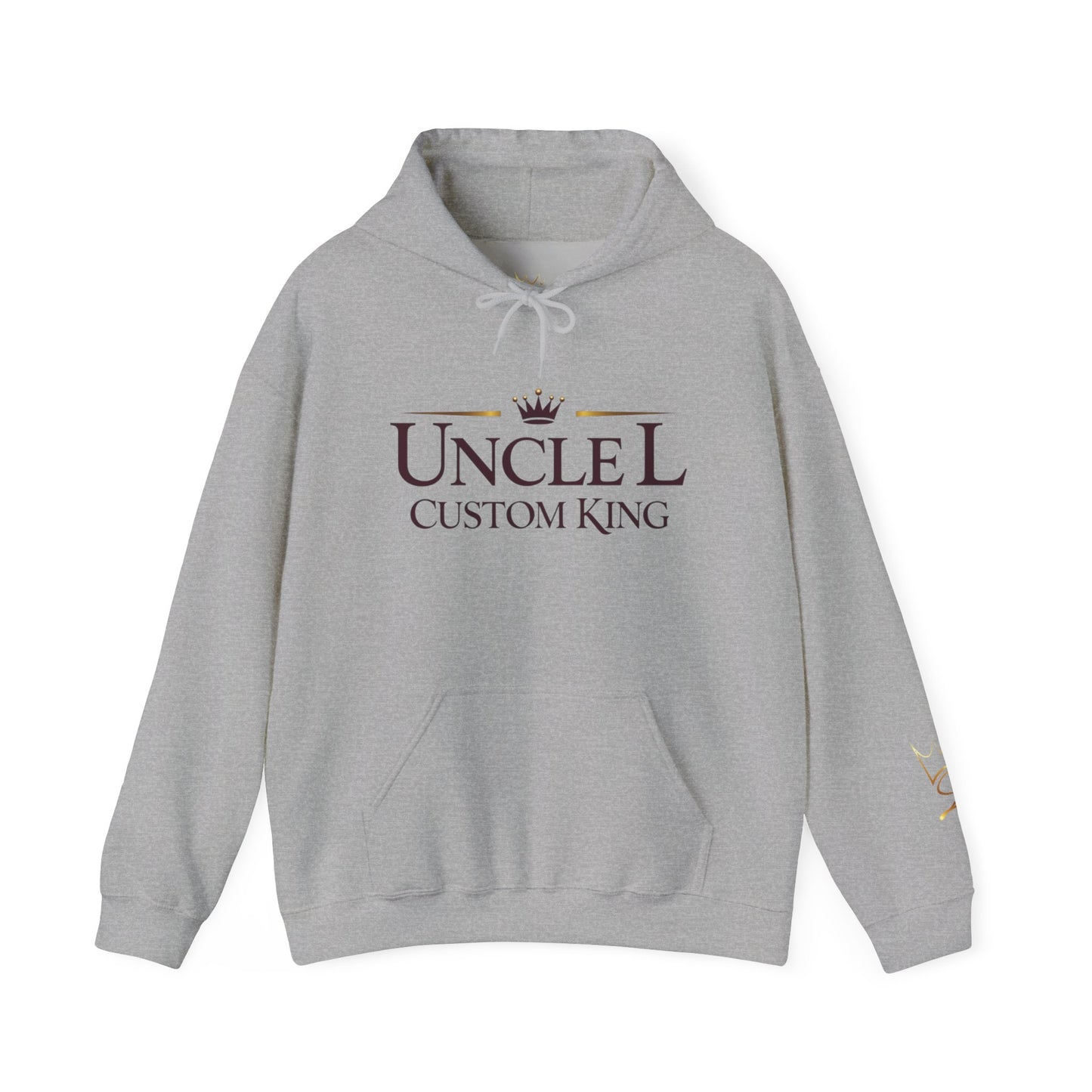 Uncle Custom King Hoodie — "We Coming For You" Graphic Pullover
