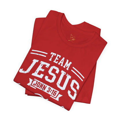 Team Jesus T‑Shirt – 'John 3:16' Lifetime Member Christian Tee
