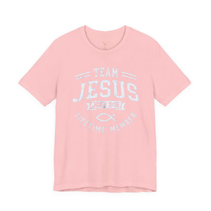 Team Jesus T‑Shirt – 'John 3:16' Lifetime Member Christian Tee