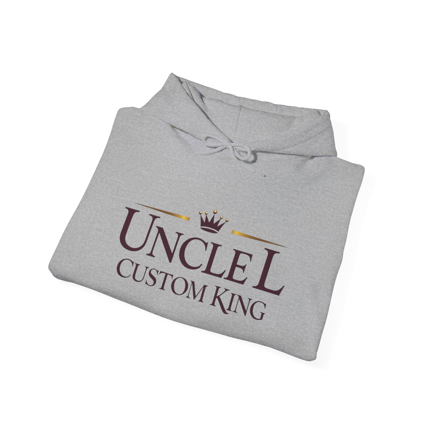Uncle Custom King Hoodie — "We Coming For You" Graphic Pullover