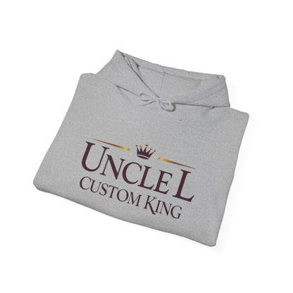 Uncle Custom King Hoodie — "We Coming For You" Graphic Pullover