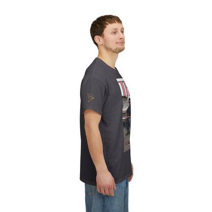 Thug Graphic Tee — Retro Crew Photo Streetwear T‑Shirt