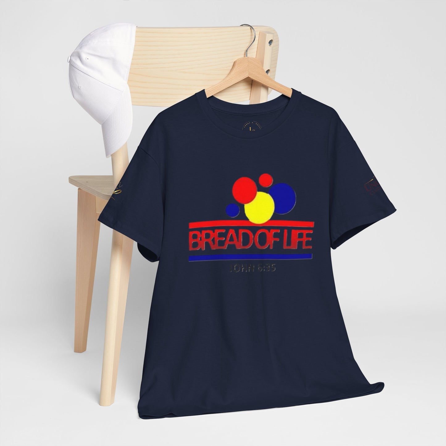 Bread of Life T‑Shirt - John 6:35 Christian Faith Tee