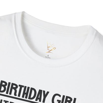 Birthday Girl Nutrition Facts T-Shirt