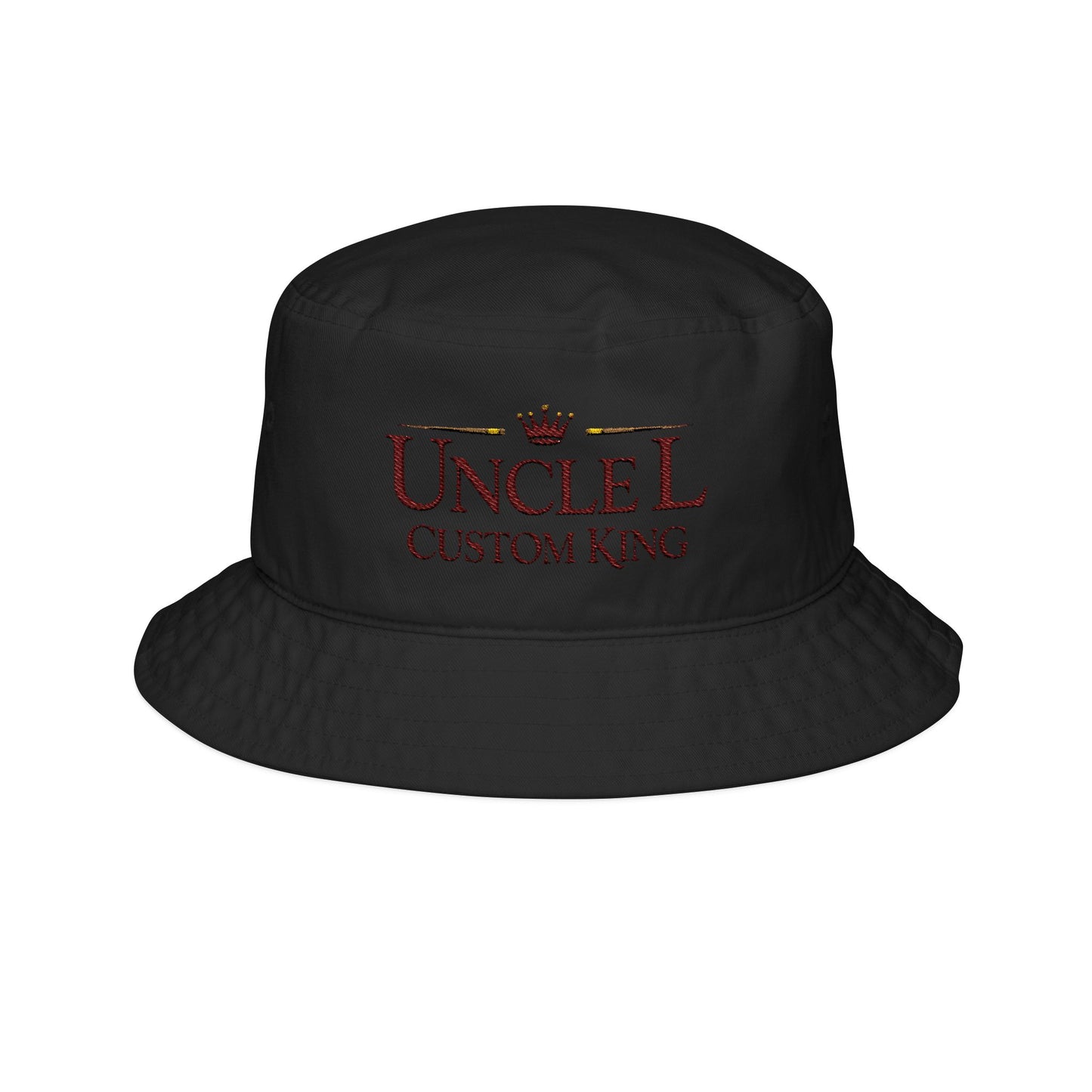 Uncle Custom King Embroidered Bucket Hat
