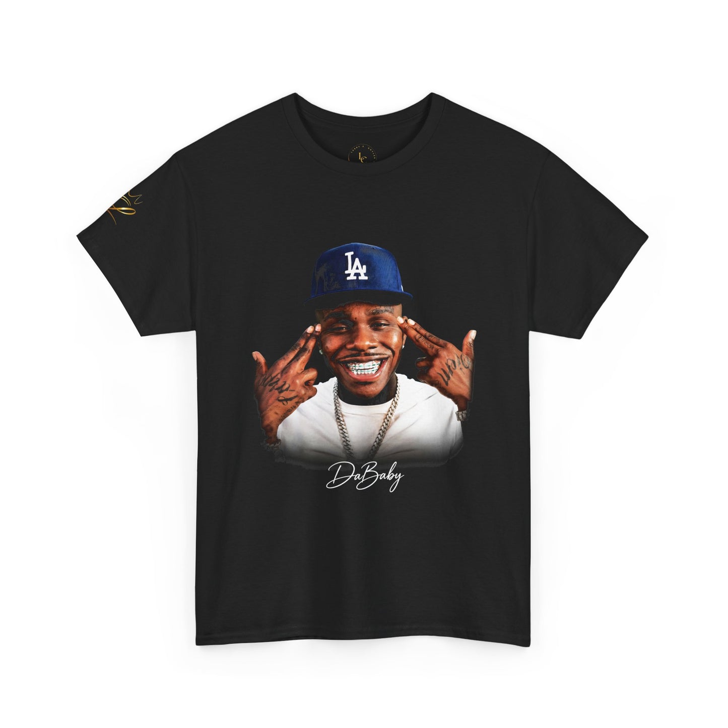 Graphic Tee — Celebrity  Smiling Portrait Photo Print T-Shirt