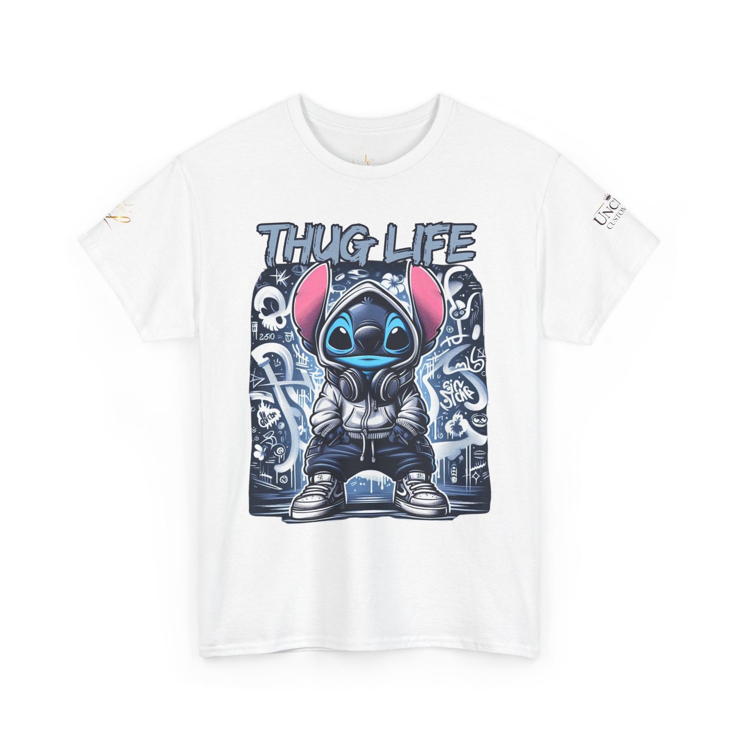 Thug  Stitch T-Shirt — Cute Streetwear Cartoon Tee