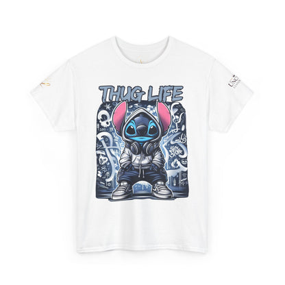 Thug  Stitch T-Shirt — Cute Streetwear Cartoon Tee