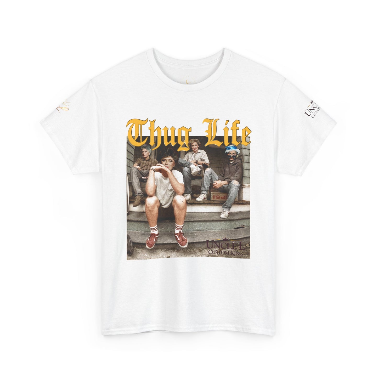 Golden Girls Vintage Photo Tee — "Golden Gold" Graphic T-Shirt