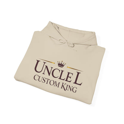 Uncle Custom King Hoodie — "We Coming For You" Graphic Pullover