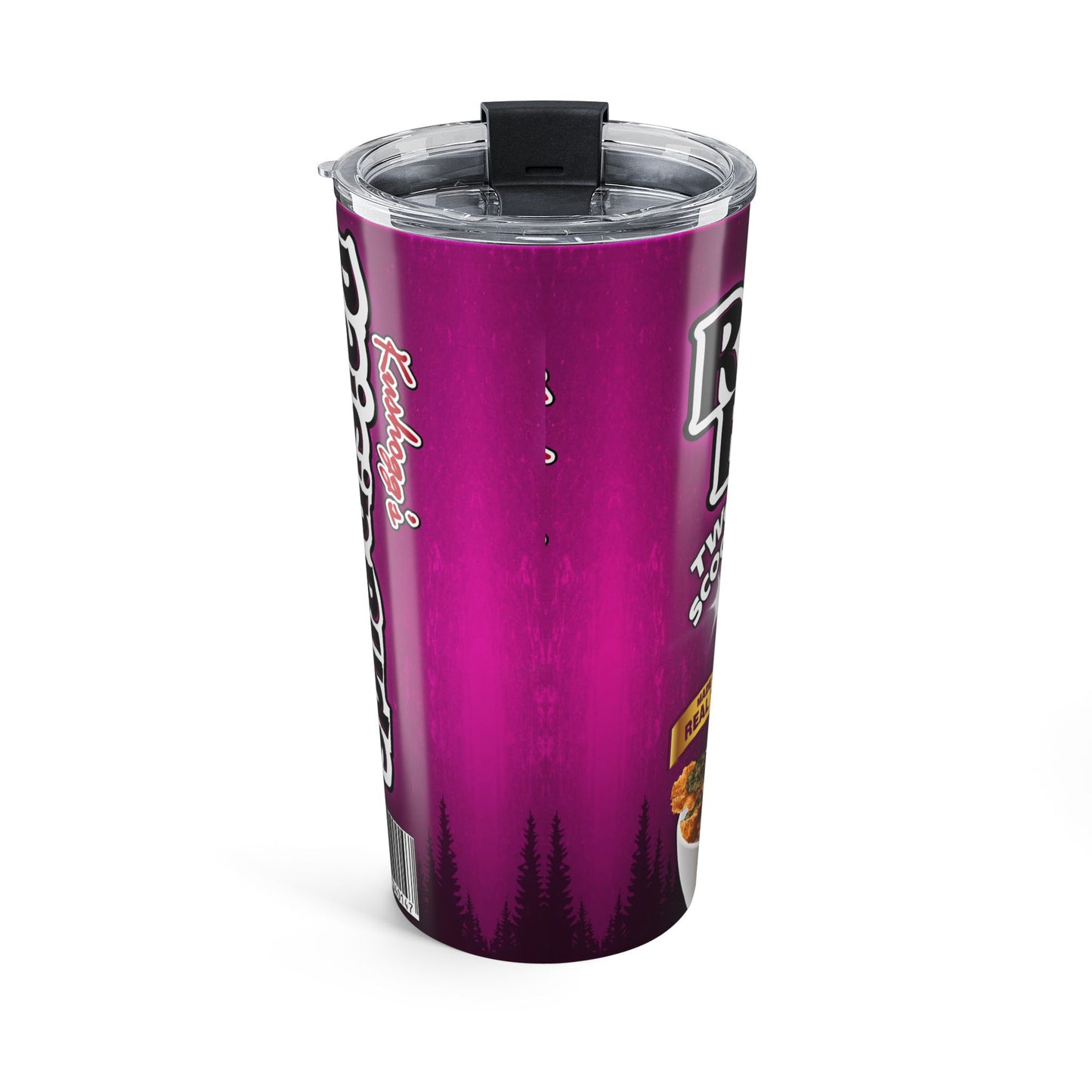 20oz Insinous Sun Graphic Tumbler — Purple Coffee & Tea Travel Mug