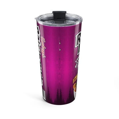 20oz Insinous Sun Graphic Tumbler — Purple Coffee & Tea Travel Mug