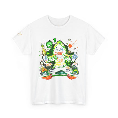 Daffy "We Have A Problem" Graphic Tee — Cute Green Streetwear T-Shirt