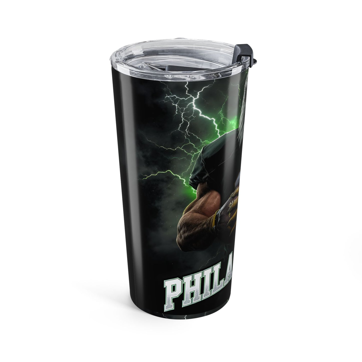 Eagles Football 20oz Insulated Tumbler — Philadelphia Eagle Mascot Design