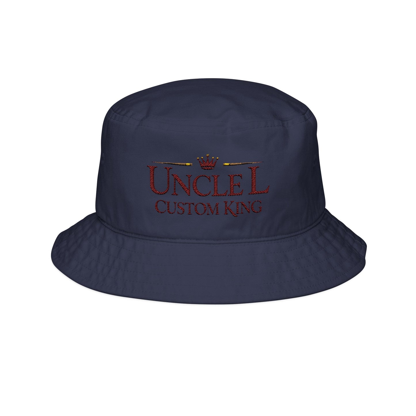 Uncle Custom King Embroidered Bucket Hat
