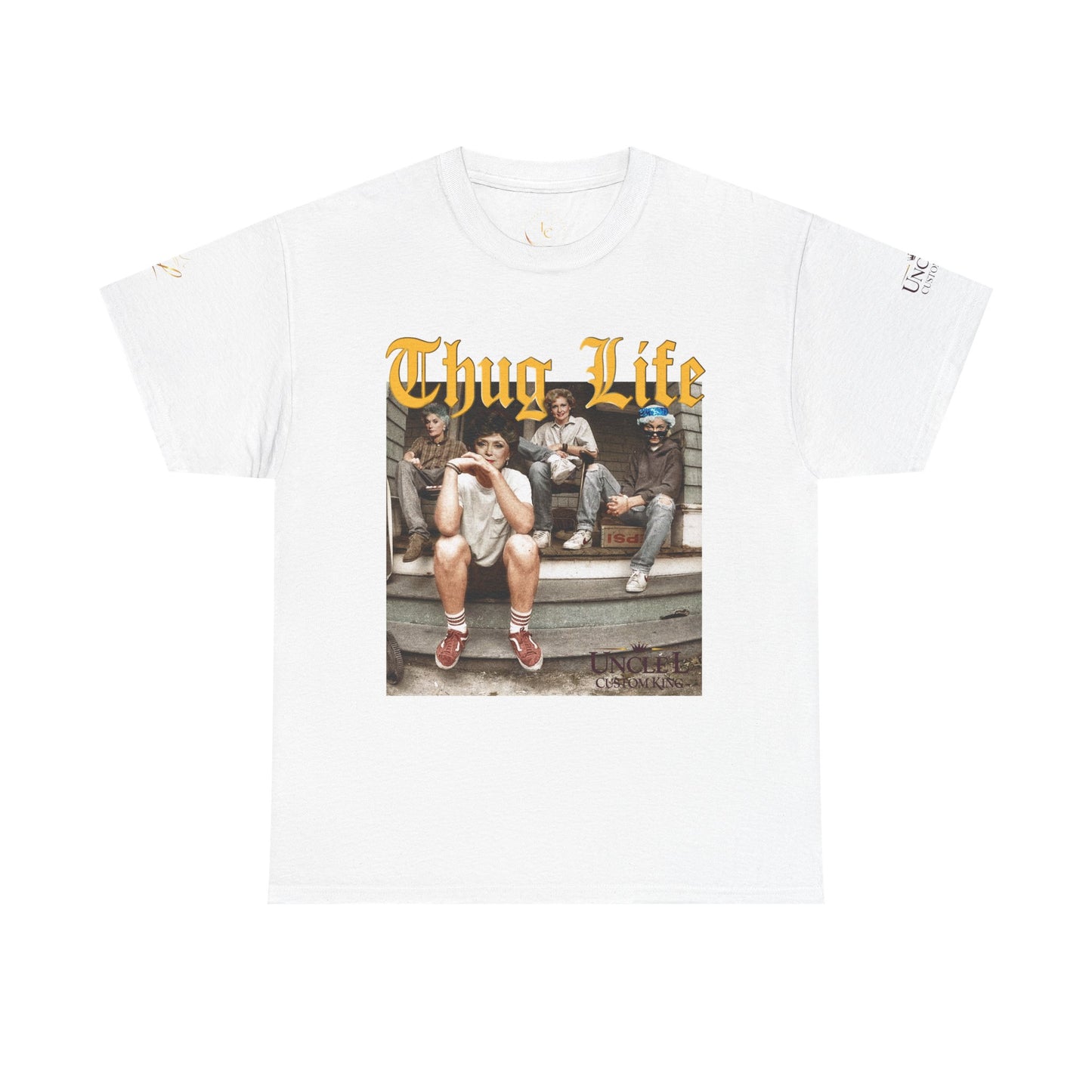 Golden Girls Vintage Photo Tee — "Golden Gold" Graphic T-Shirt
