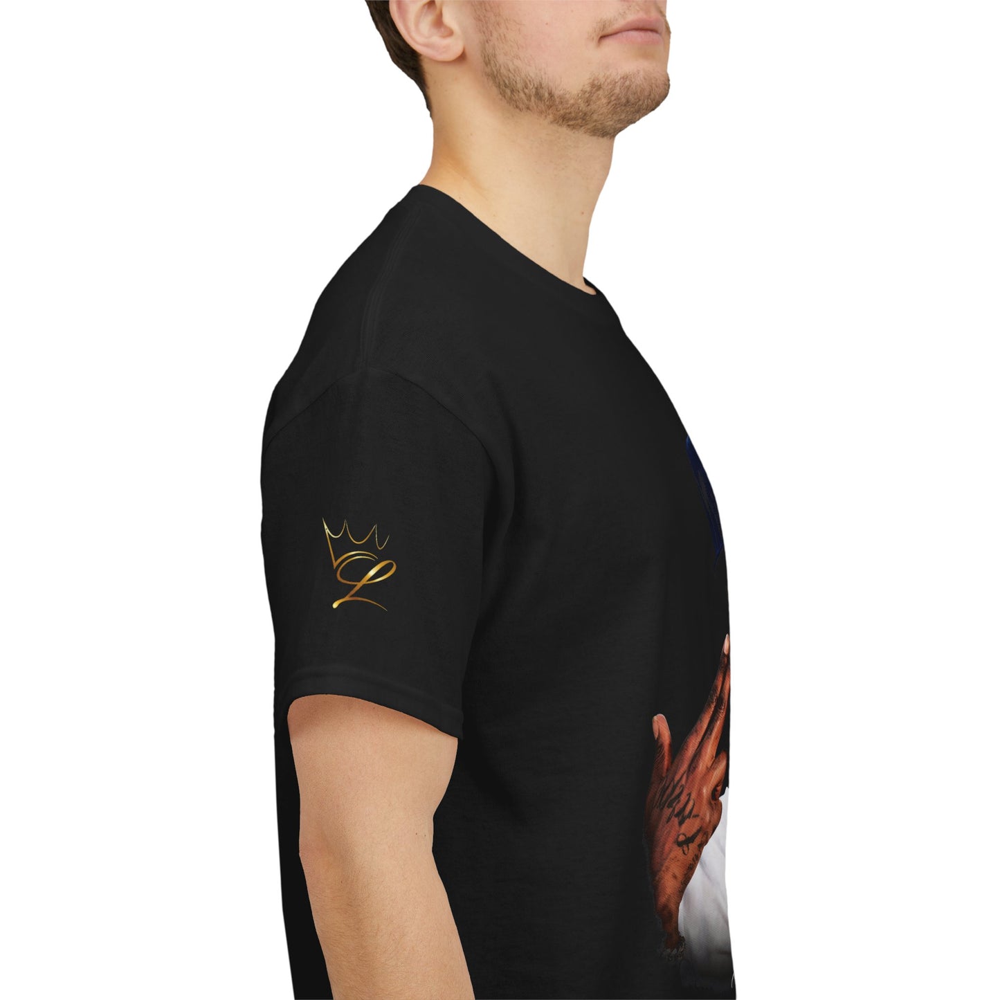 Graphic Tee — Celebrity  Smiling Portrait Photo Print T-Shirt