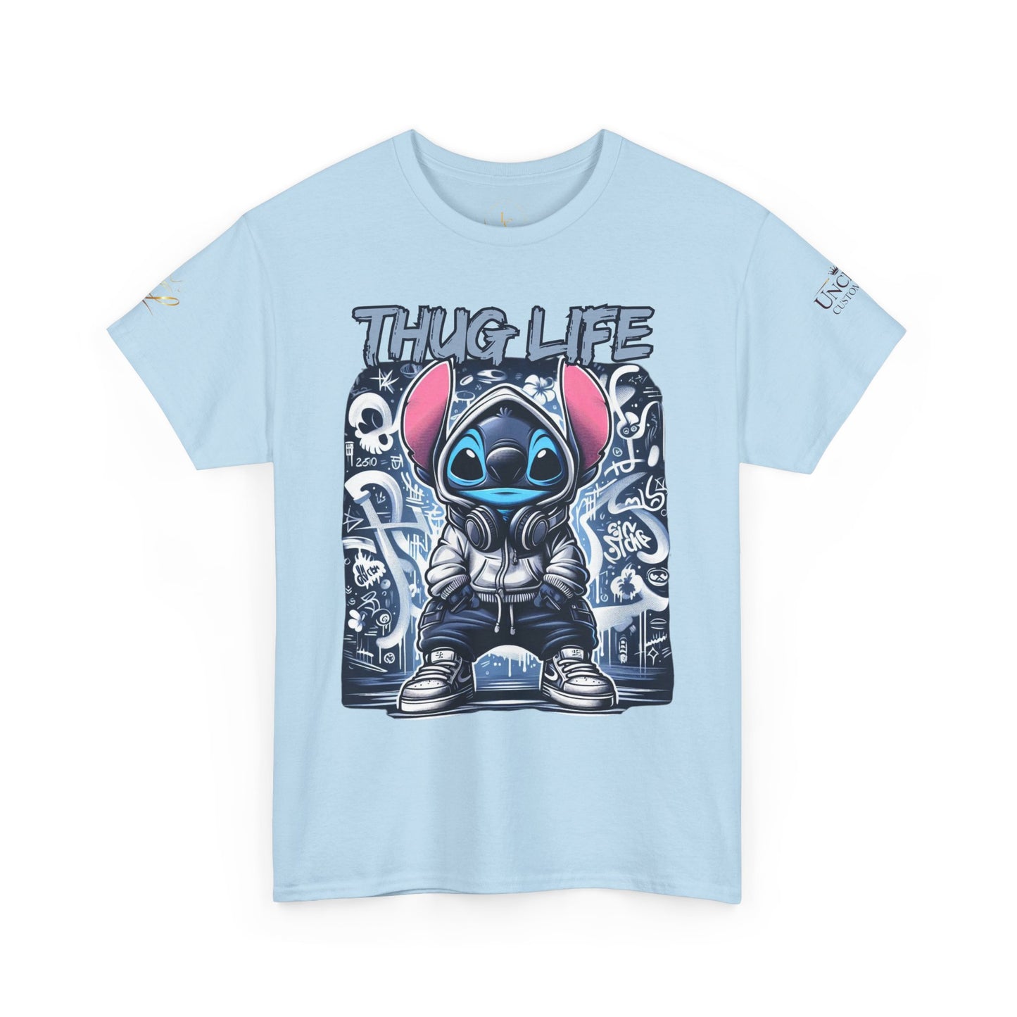 Thug  Stitch T-Shirt — Cute Streetwear Cartoon Tee
