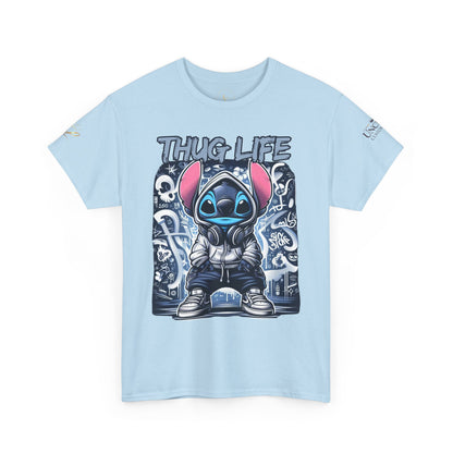 Thug  Stitch T-Shirt — Cute Streetwear Cartoon Tee