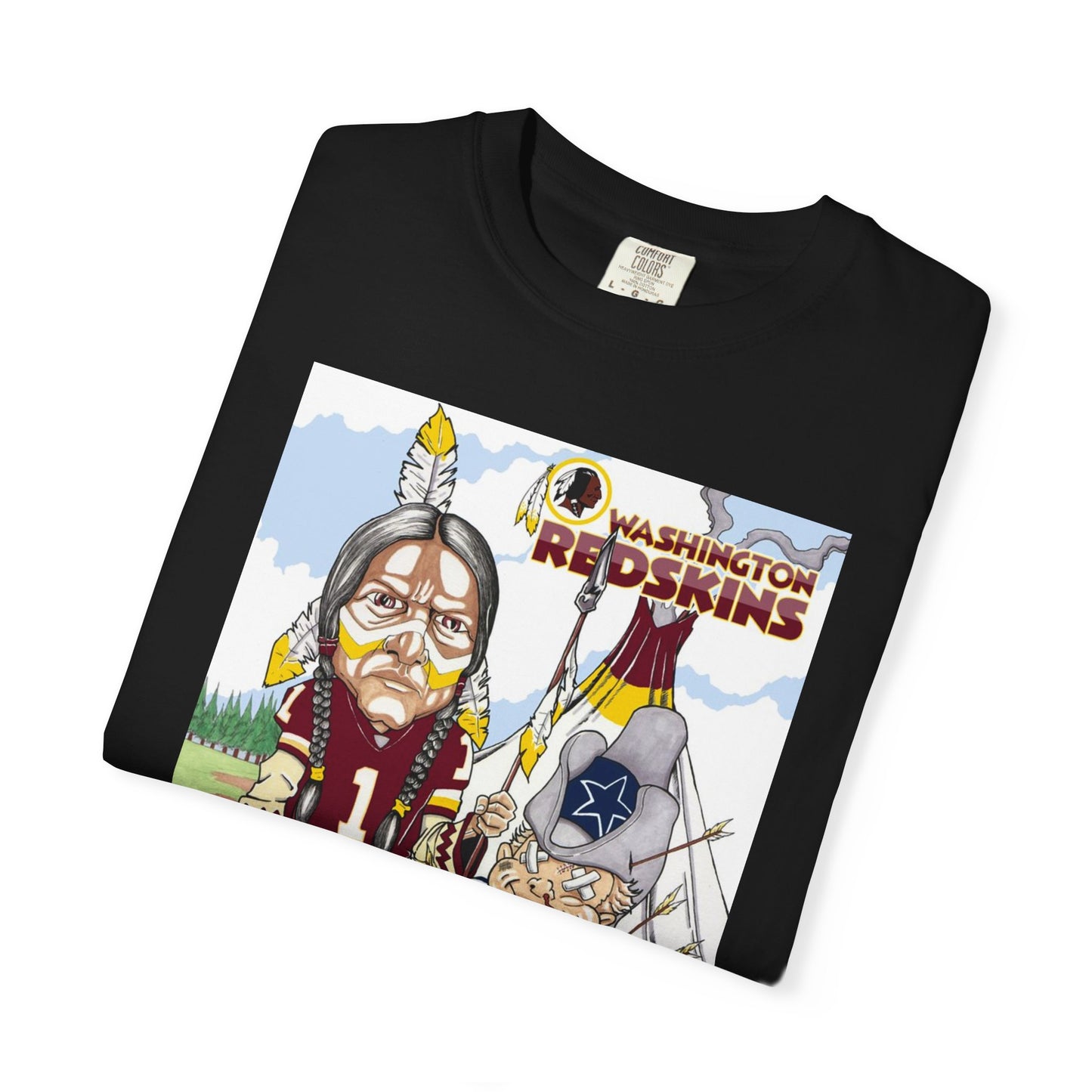 Football T-shirt - Washington Redskins Let Them Cook Design