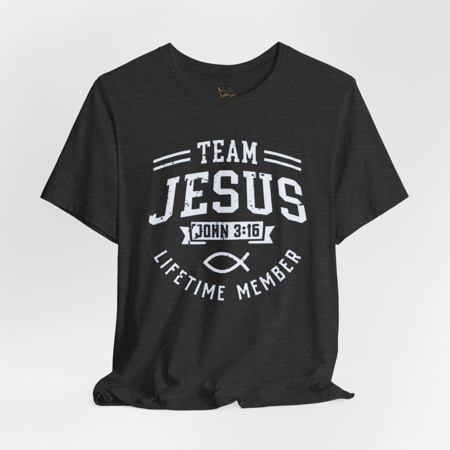 Team Jesus T‑Shirt – 'John 3:16' Lifetime Member Christian Tee