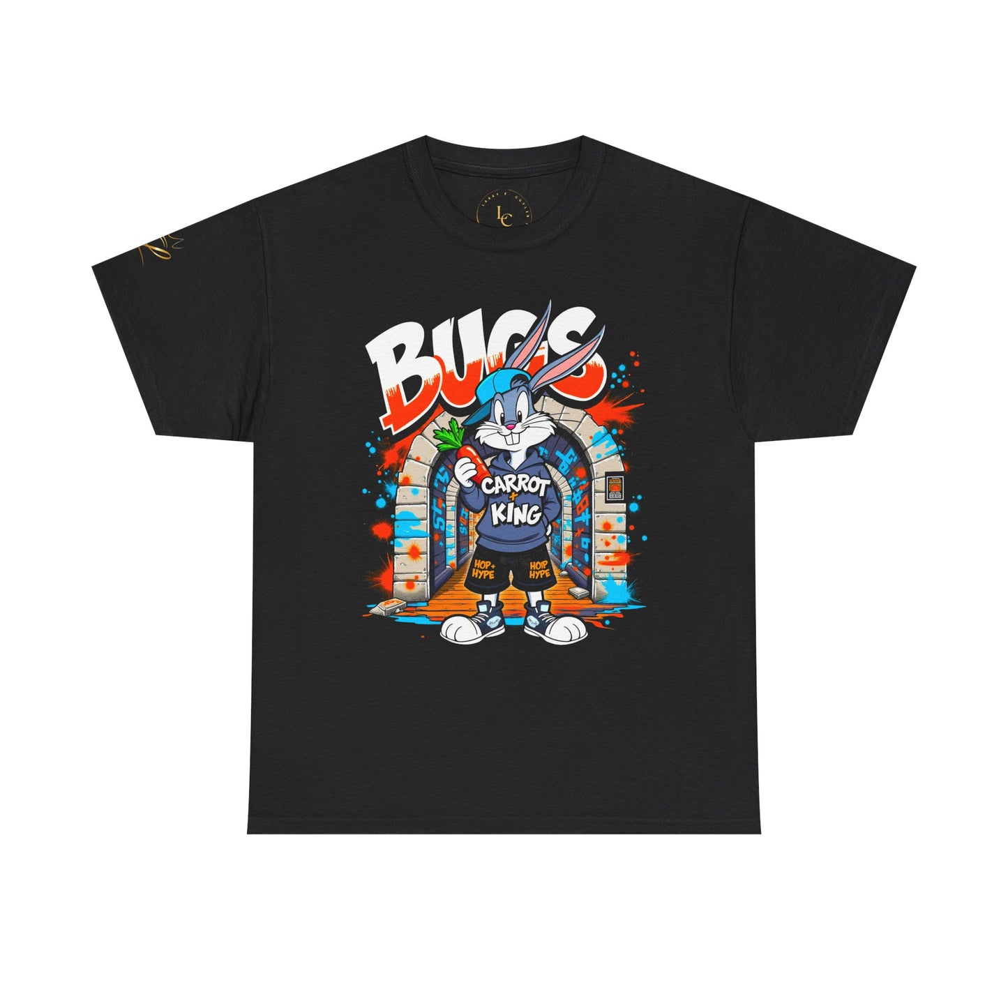 Buggs Bunny 'Carrot King' Graphic Tee — Retro Streetwear Cartoon T-Shirt