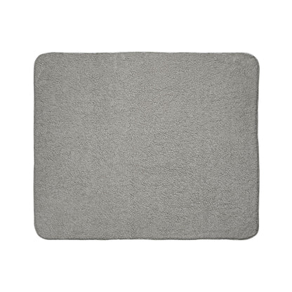 Black Mamba Basketball Sherpa Blanket — Lakers-Inspired Fleece Throw