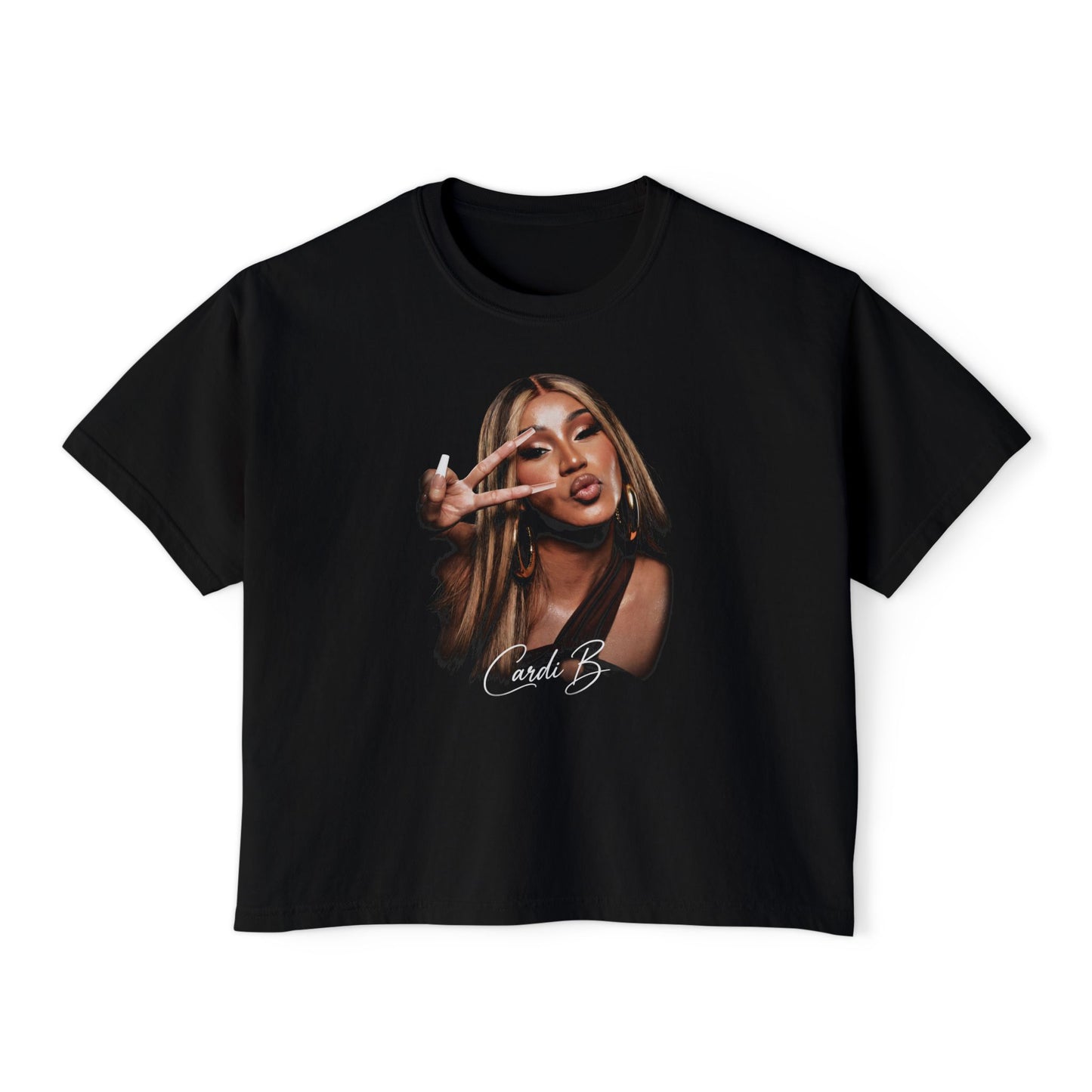 "Card"'Boxy Tee